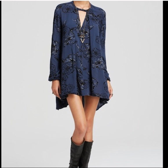 Free People Tops - Free People Floral Swing Tunic